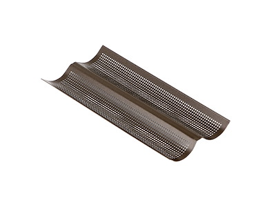 Flöjtform Non-stick t/2 bröd perf. 38x1