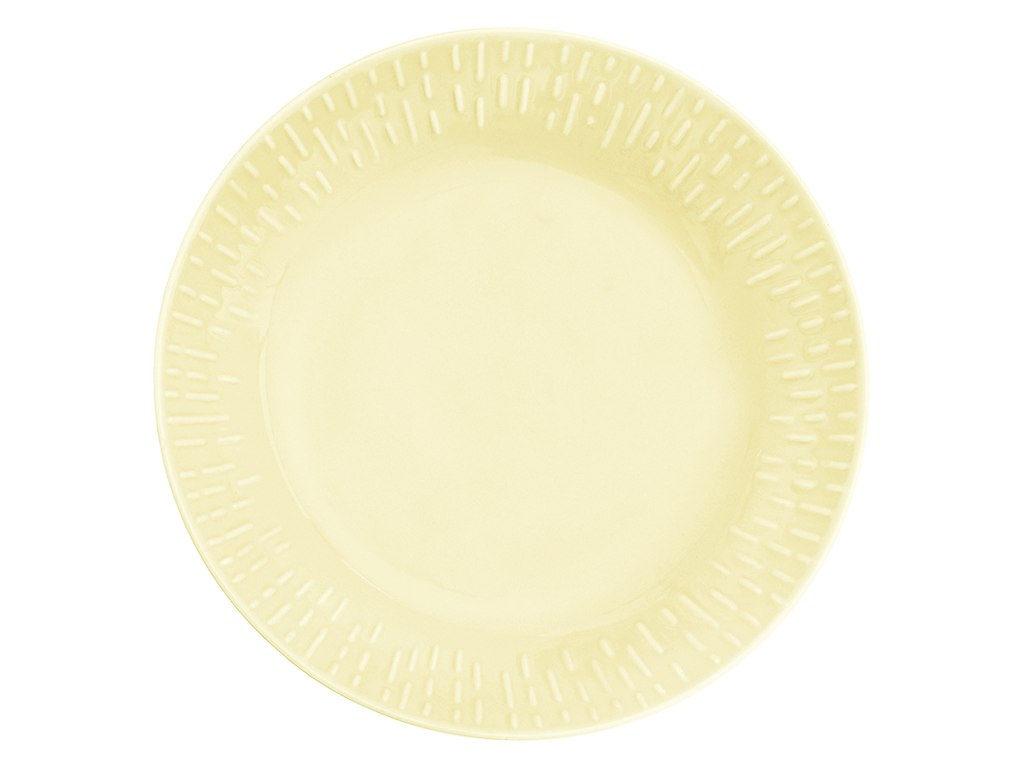 Tallerken dyb 23 cm Confetti Lemon
