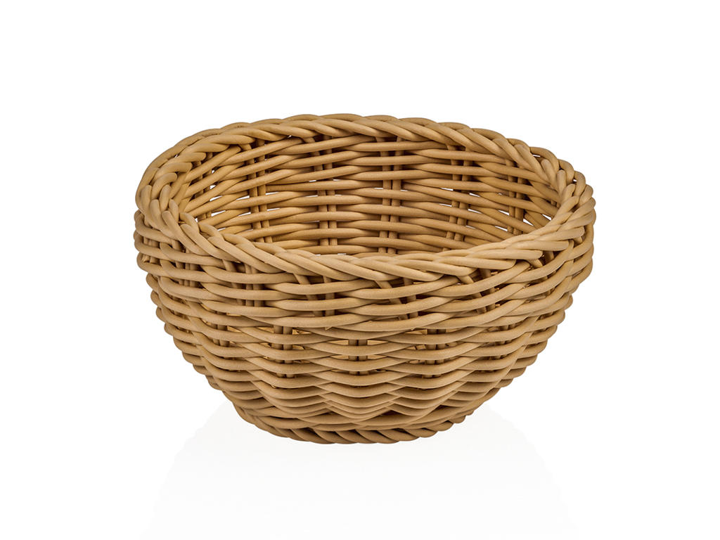 Brödkorg Beige Ø16 cm H8 cm Weaver Pro