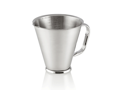 Litermått rostfritt 2 liter