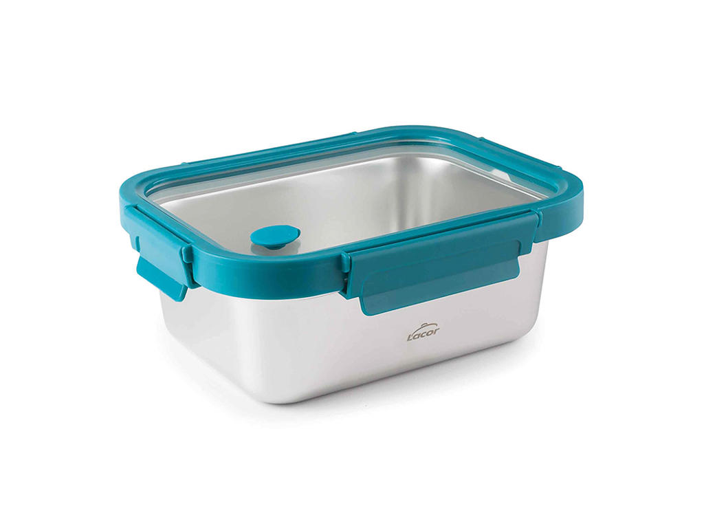 Matlåda RF/glas Blå 18x13,5x7 cm