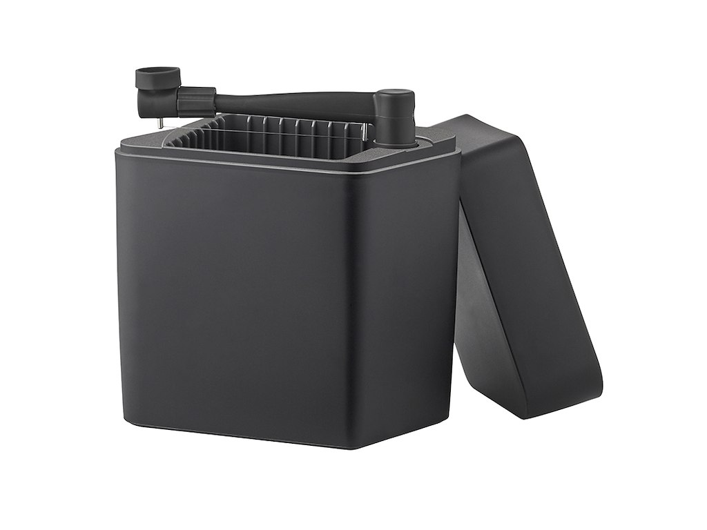 Ostlåda m/ostskärare Rosti Svart