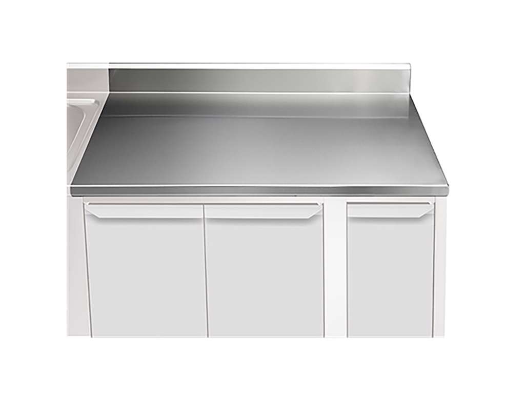 Bordskiva 1000 mm med bakkant