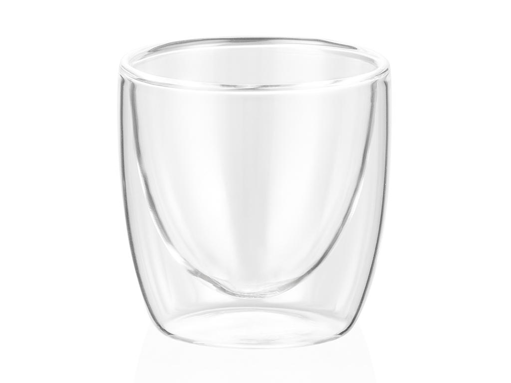 Glas 70ml Dubbeltväggad 2 st. Lounge