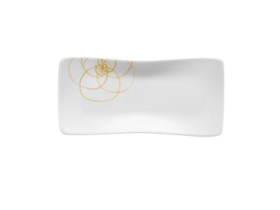 Bloom tallrik rektangulär 21x10,5 cm