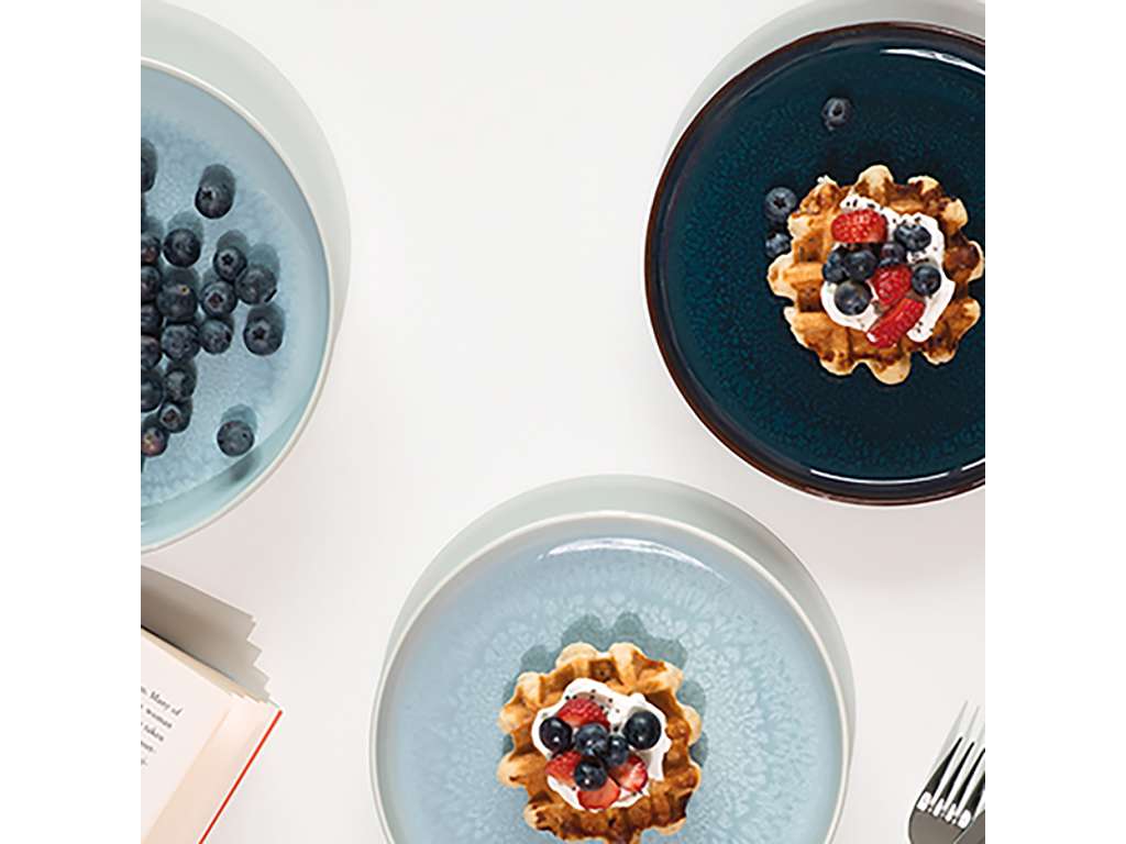 Crafted Tallrik Ø21 cm Denim