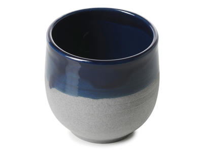No.W Espressokopp u/Hank 8 cl Blå/Grå