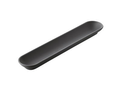 Bädd 27x5 cm Oglaserad Svart Solid