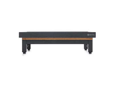 Serveringsfat 35,5x30 cm Mat Svart Metall Ek stel En Scen