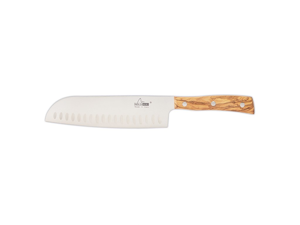 Santokukniv 19 cm Iside Oliven