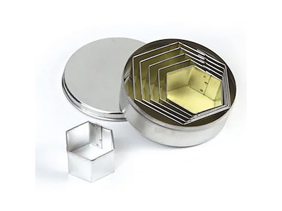 Utdragsset Hexagon 6 st 45-90mm