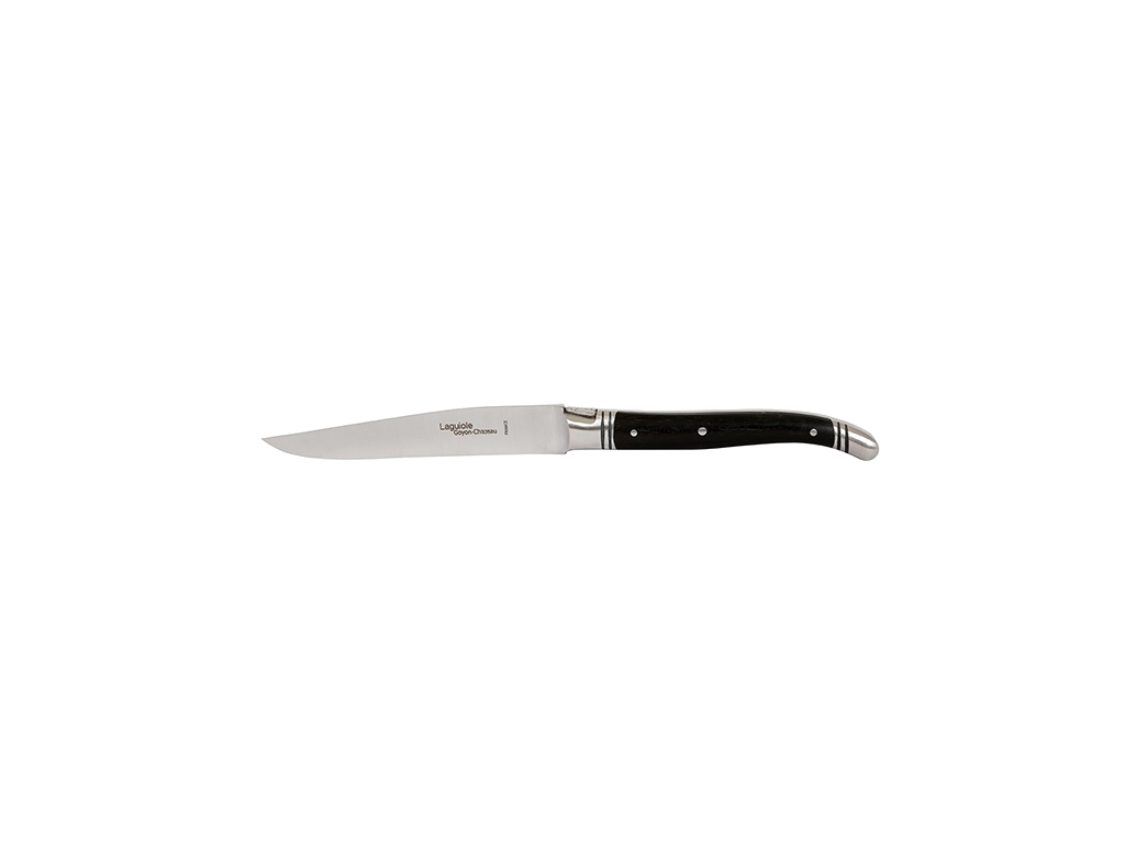Steakkniv, Laguiole Avantage, Handtag av ebenholts