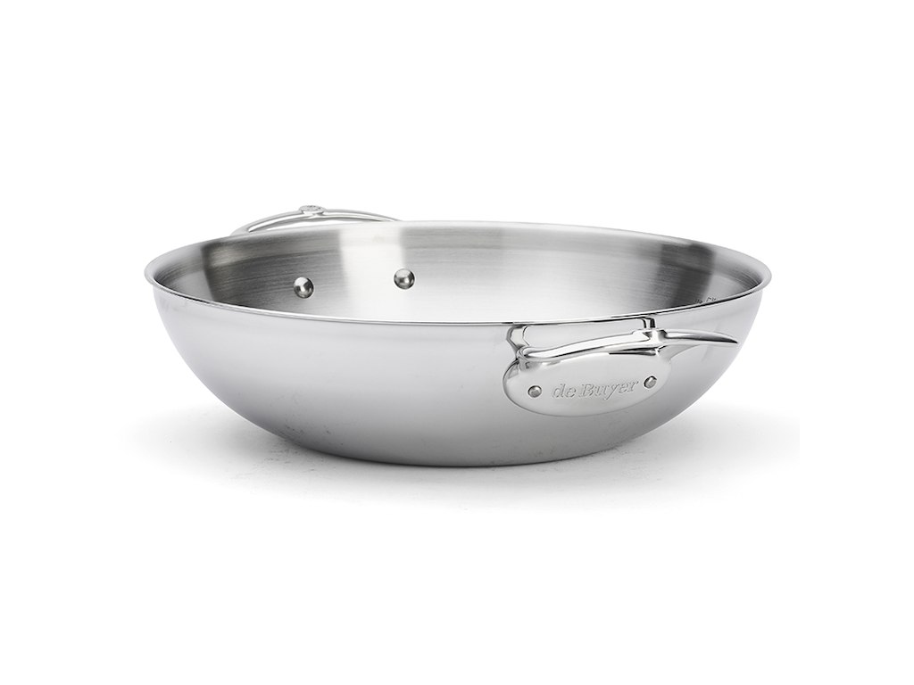 De Buyer Affinity wok med två handtag Ø32 cm