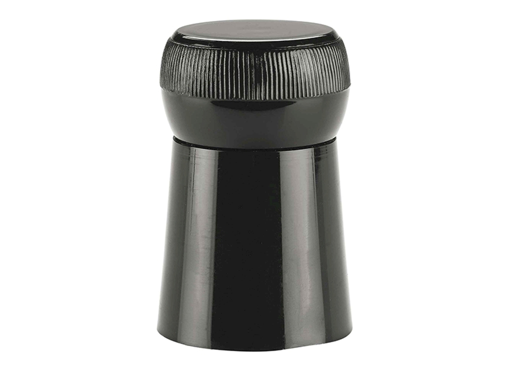 Champagneförseglar svart BOJ