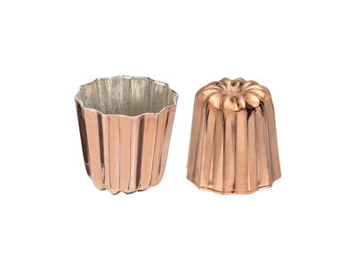 Cannelé form koppar Ø55