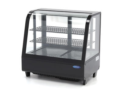 Kylmonter t/bord 0-12*C 2 hyllor Svart