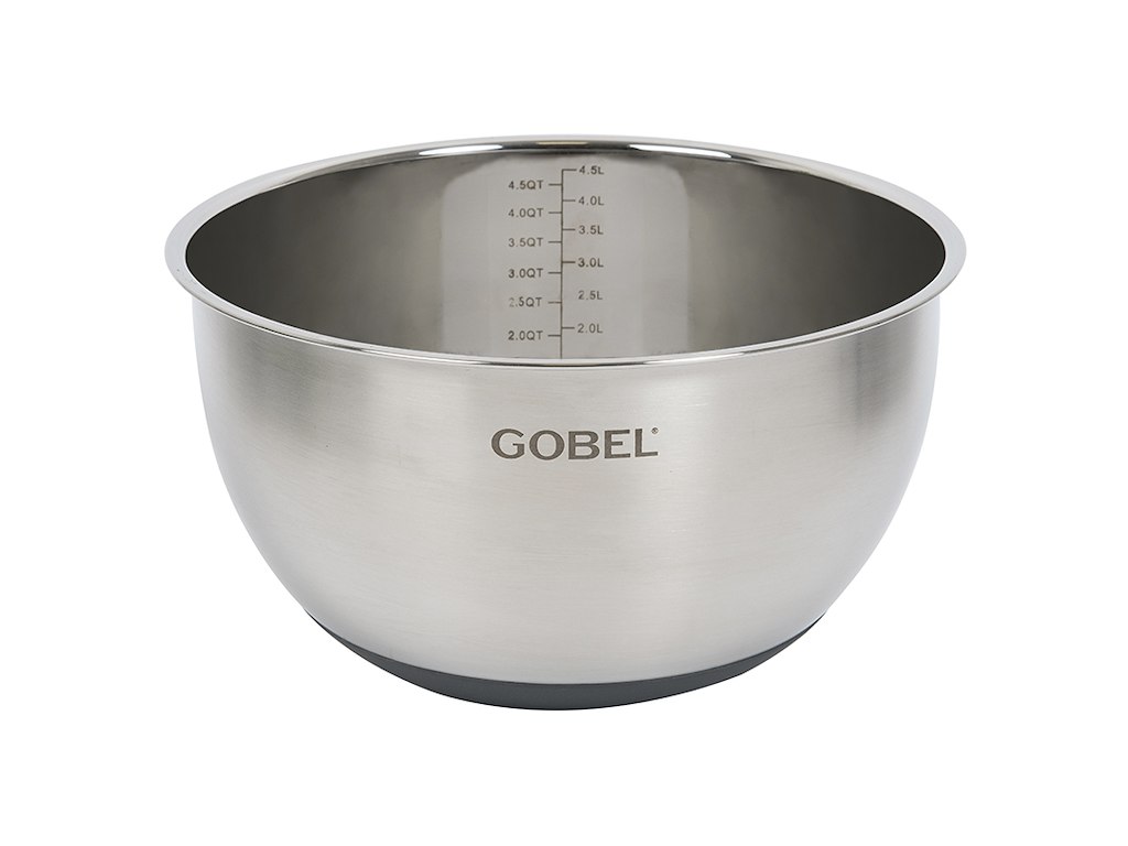 Vispskål RF m/silikonbotten Ø24cm