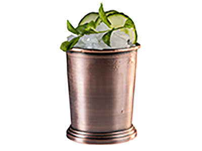 Krus u/hank mat koppar Ø8,5 cm 35 cl