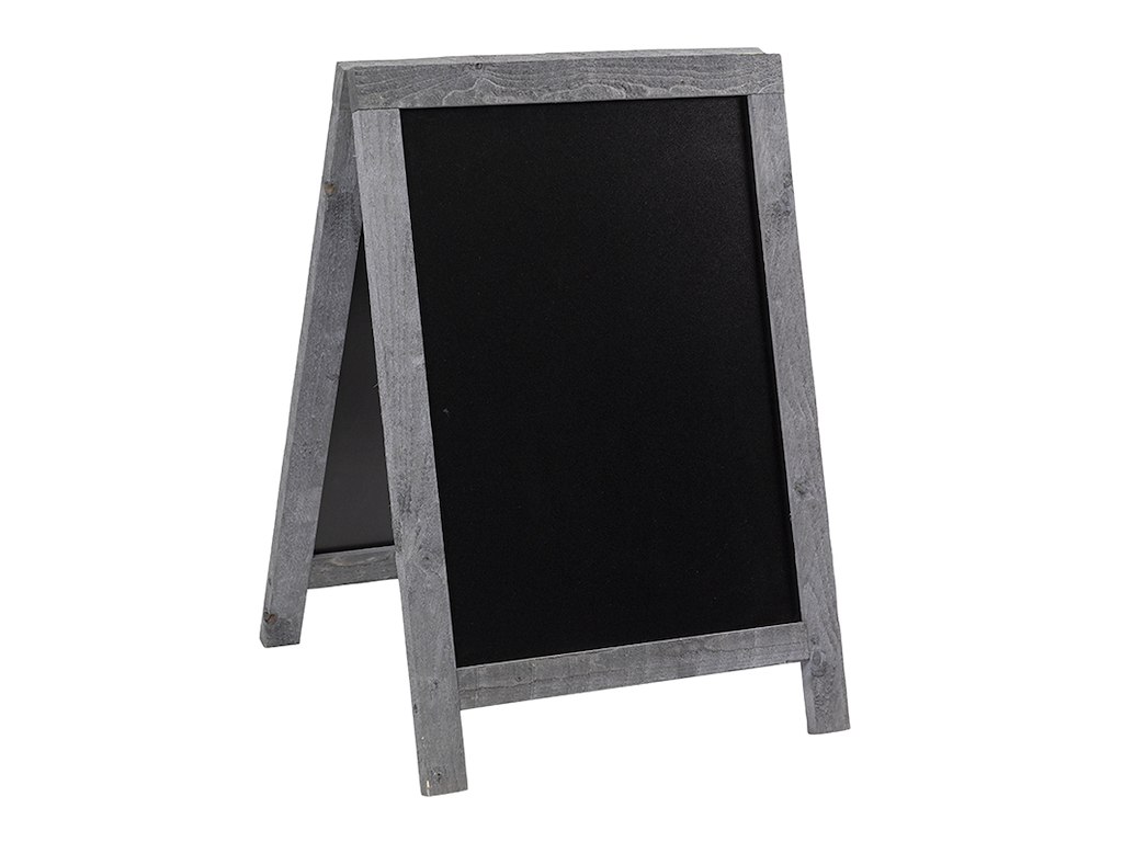 Tavla A-skylt Natur Bok Grå 85x54,5cm