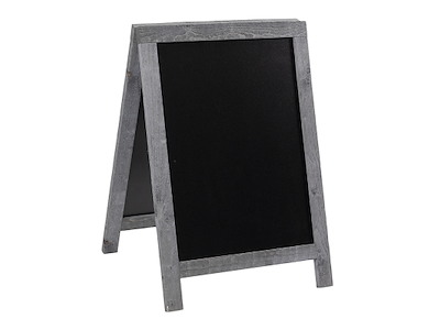 Tavla A-skylt Natur Bok Grå 85x54,5cm