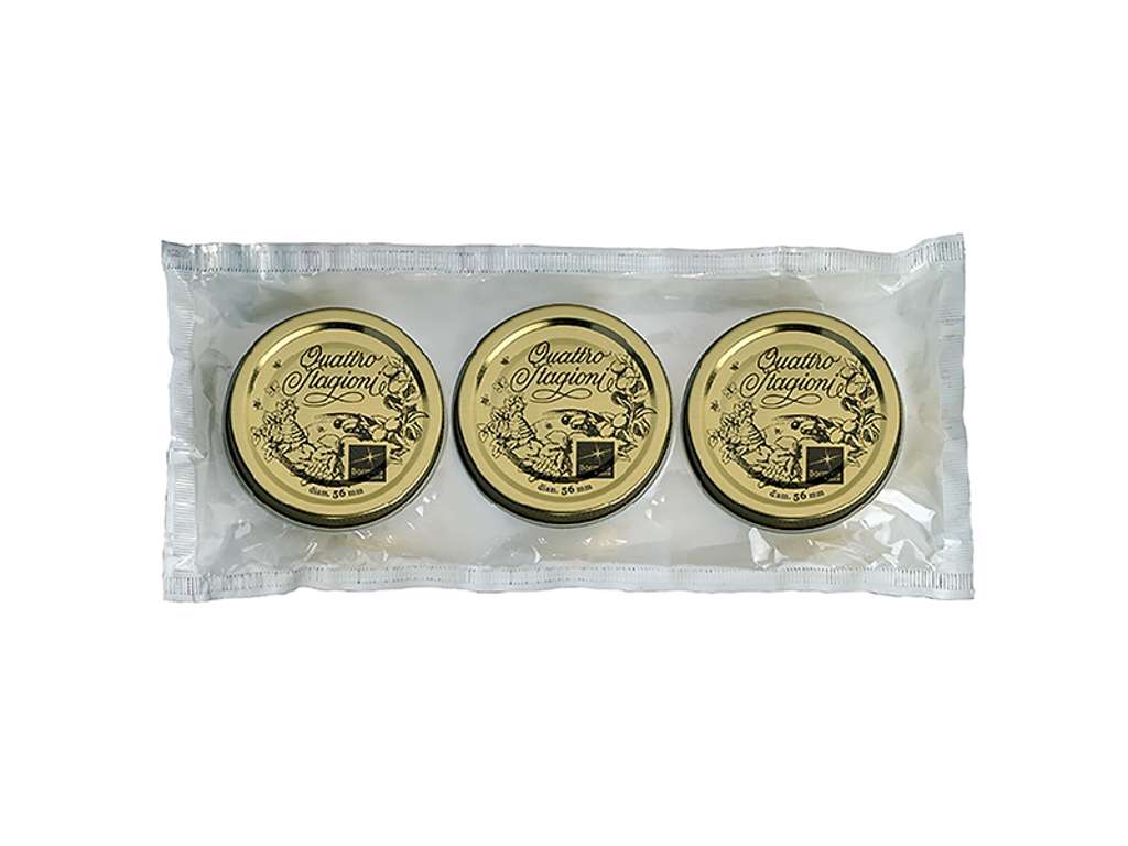 Lock med metall Ø56mm - 3-pack