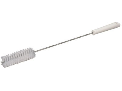 Rörrensare 500 x 40 mm. m.skaft vit