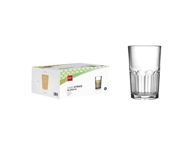Glas 16 cl. Strike 6-pack