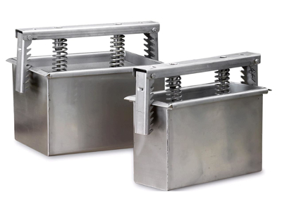 Rullepølseform dubb. rostfri 28,5x21x19