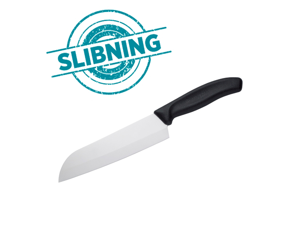 Keramiska knivar slipade