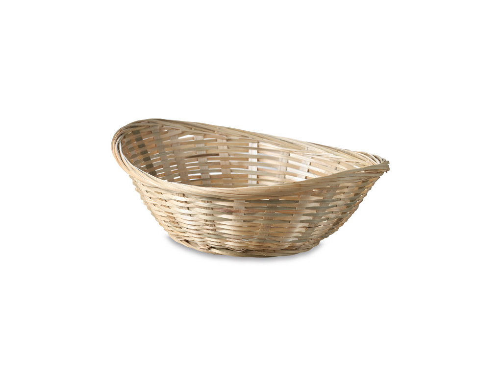 Brödkorg oval bambu 25 x 19 x 6,5