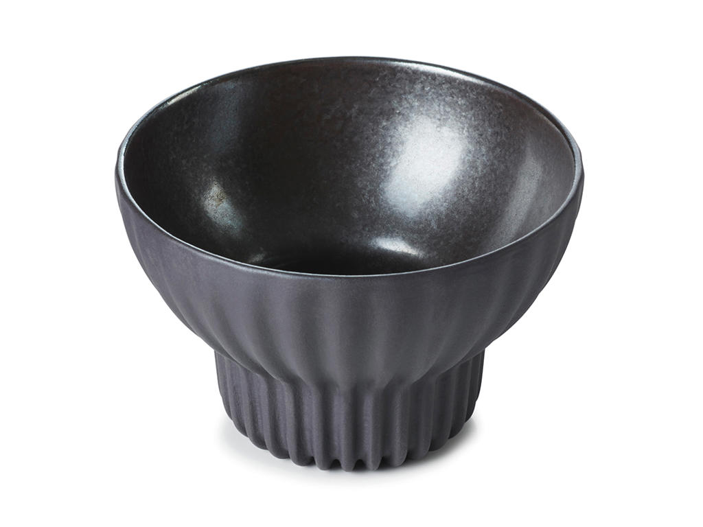 Skål 13,5 cl Svart Slät Pekoe