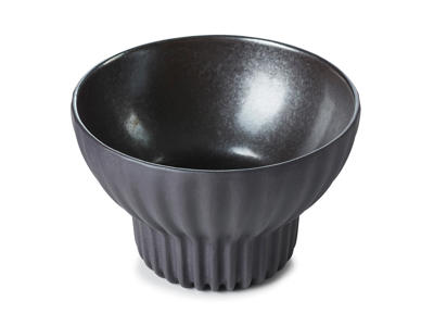 Skål 13,5 cl Svart Slät Pekoe