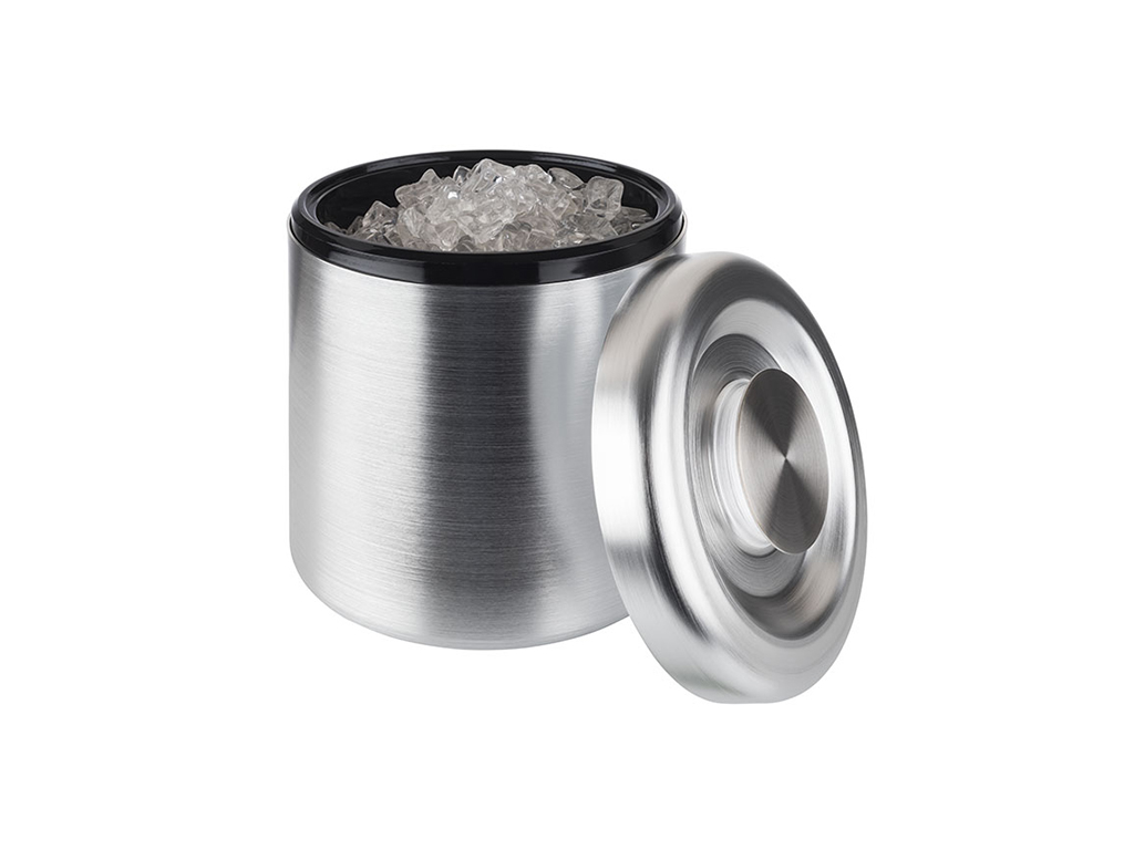 Iskål m/lock aluminium Ø18,5 cm 3 ltr.