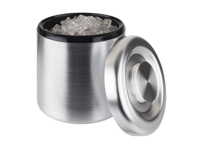 Iskål m/lock aluminium Ø18,5 cm 3 ltr.