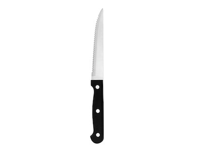 Steakkniv 3 nitar svart