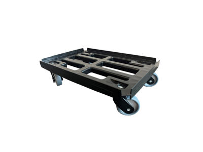 Tralle svart m. galler 60x40 cm