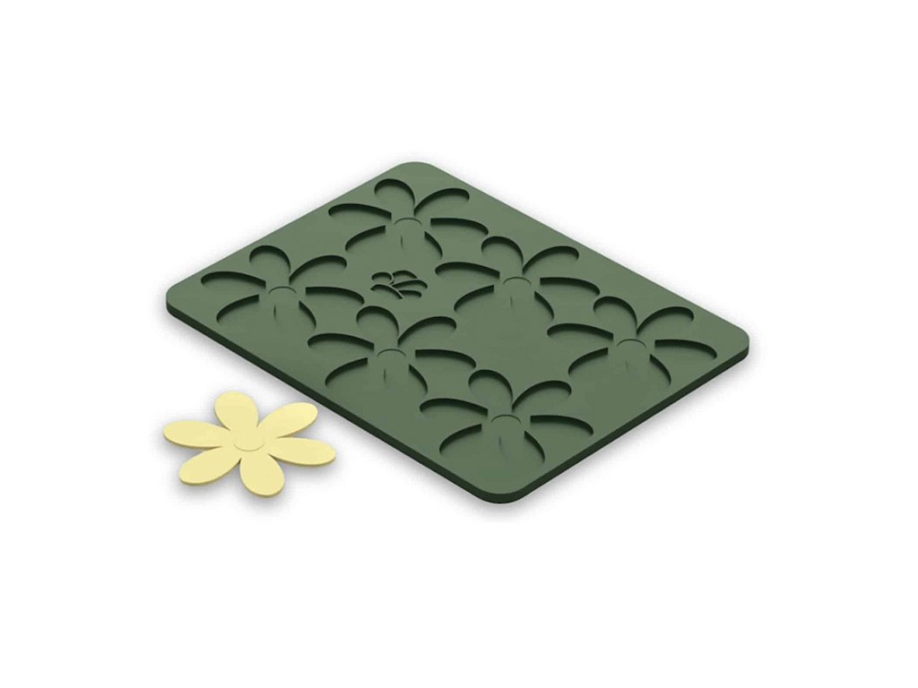 Tuile Bloom blomst Ø6cm 6stk