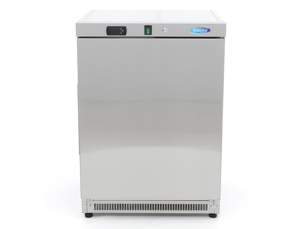 Maxima Frysskåp 108L 2 Fasta Hyllor Vit