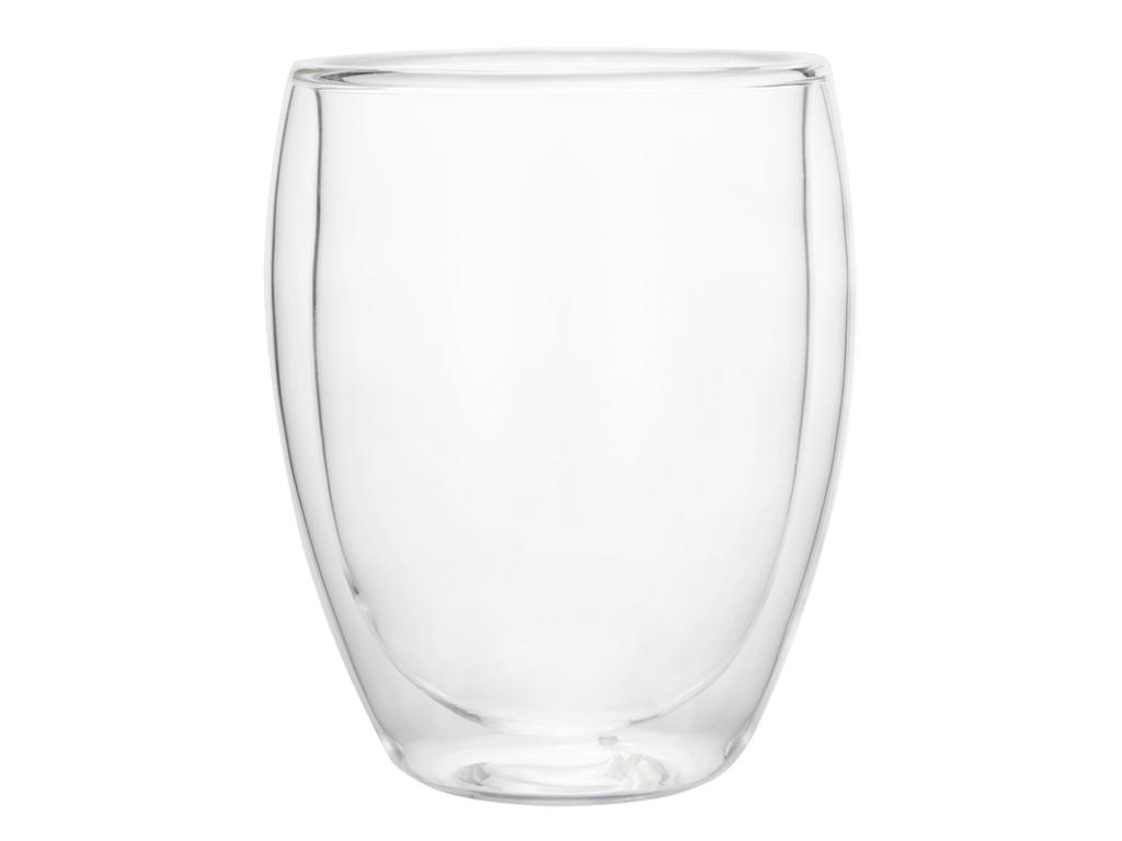 Glas 350ml Dubbelväggad 2 st. Curved