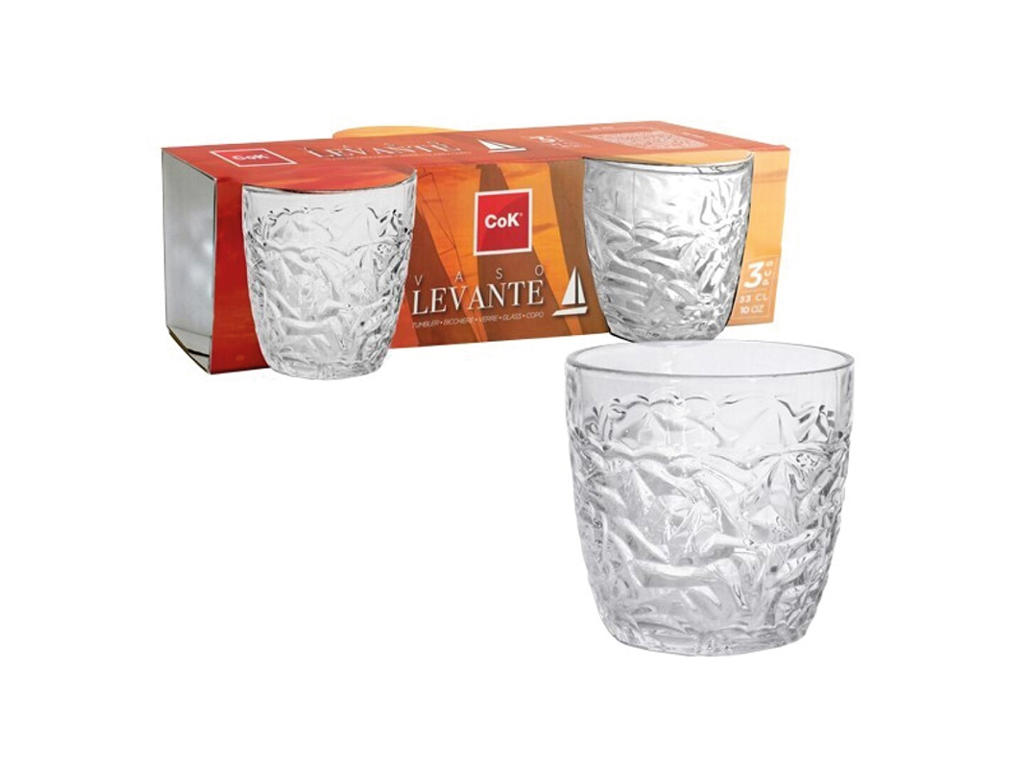 Glas 33 cl 3-Pack Levante
