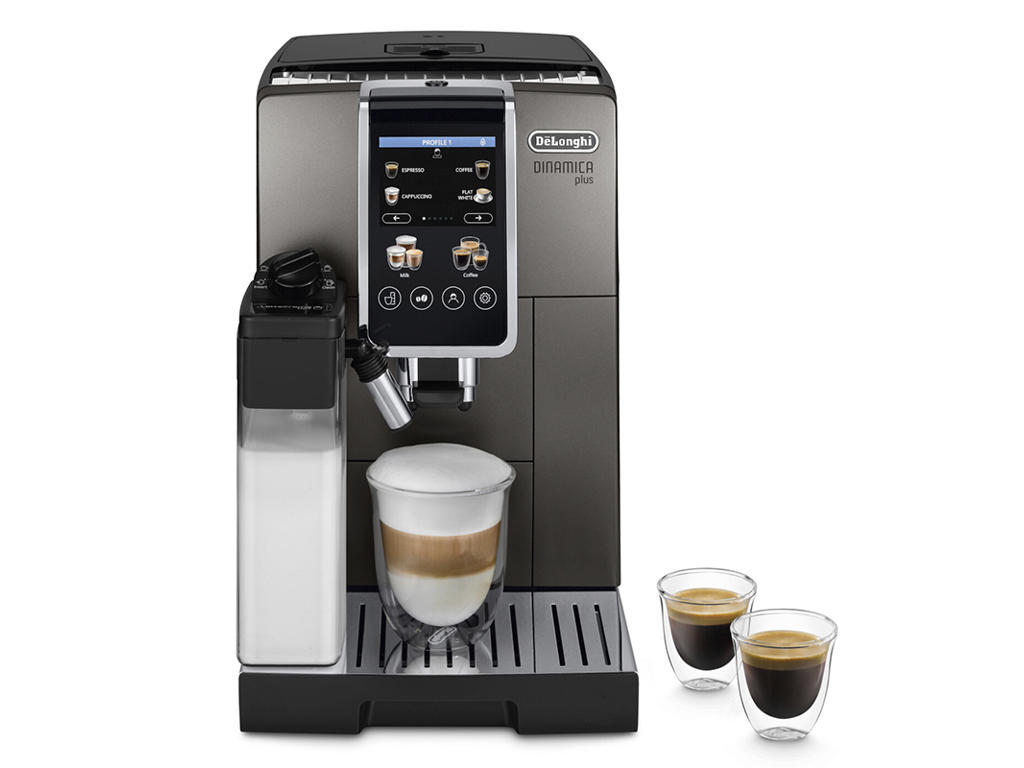 Espresso DeLonghi Dinamica+ TitaniumSvart