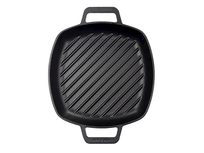 Grillpanna, 26x26 cm, Victoria, gjutjärn