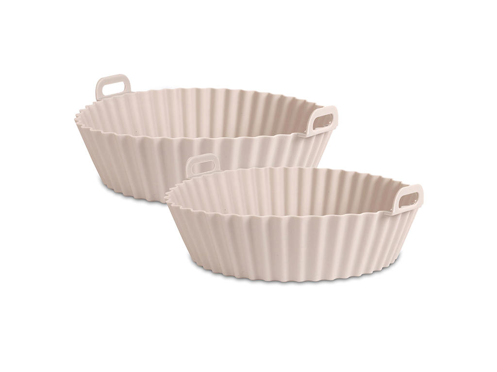 Silikonform 2 st. Ø16 och Ø20 cm