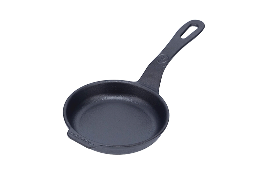 Blinispanna, Ø12 cm, Victoria, gjutjärn