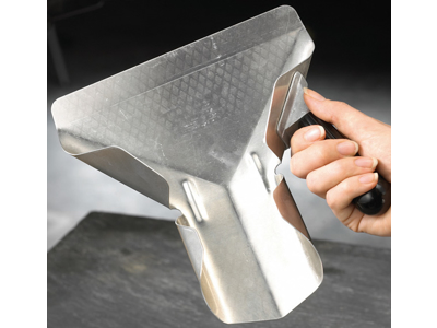 Pommes-frites spade för påsfyllning