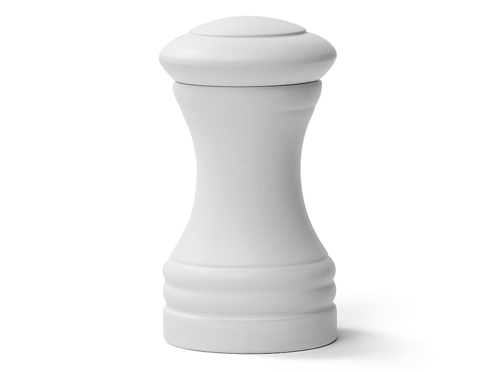 Saltkværn 10 cm Bouillon Hvid