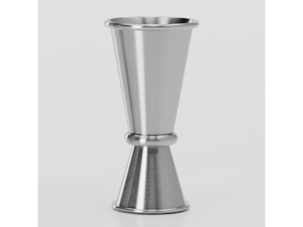 Måttkopp Dubbel 2/4 cl