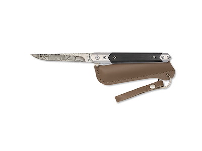 Fickkniv Damascus 71 lager 9,3 cm Mörk tr