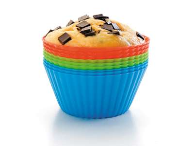 Muffinsformar 12 st silikon Ø7 cm