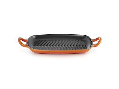 Grillpanna med vulkanisk gjutjärn - 30x28cm - 2860g